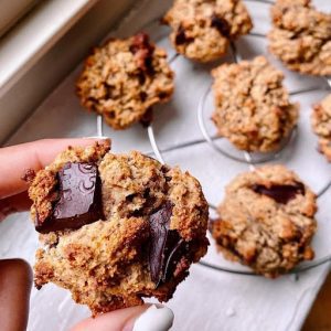 Banana Bread Muffin Tops